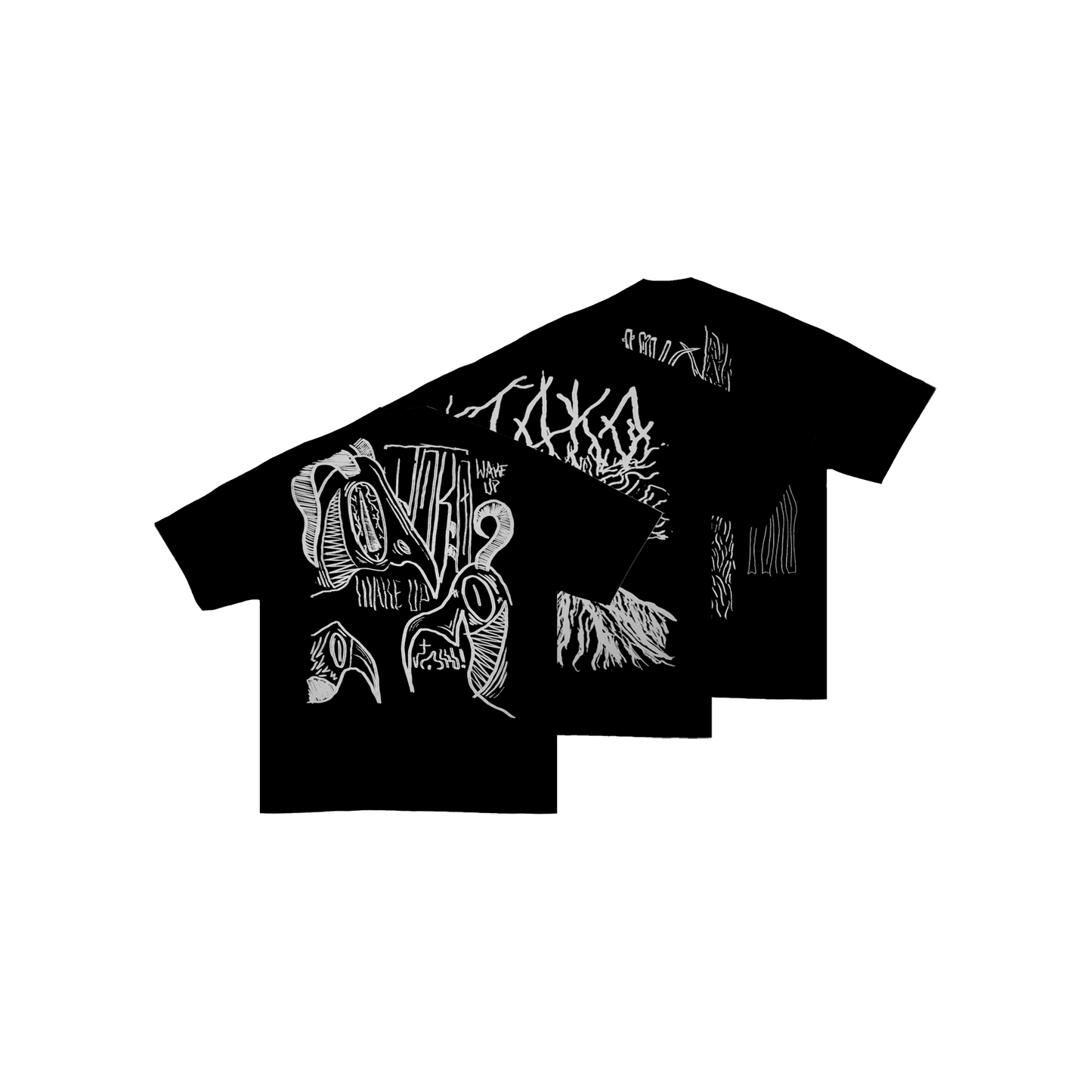 CONJUNTO 3 CAMISETAS OVERSIZED