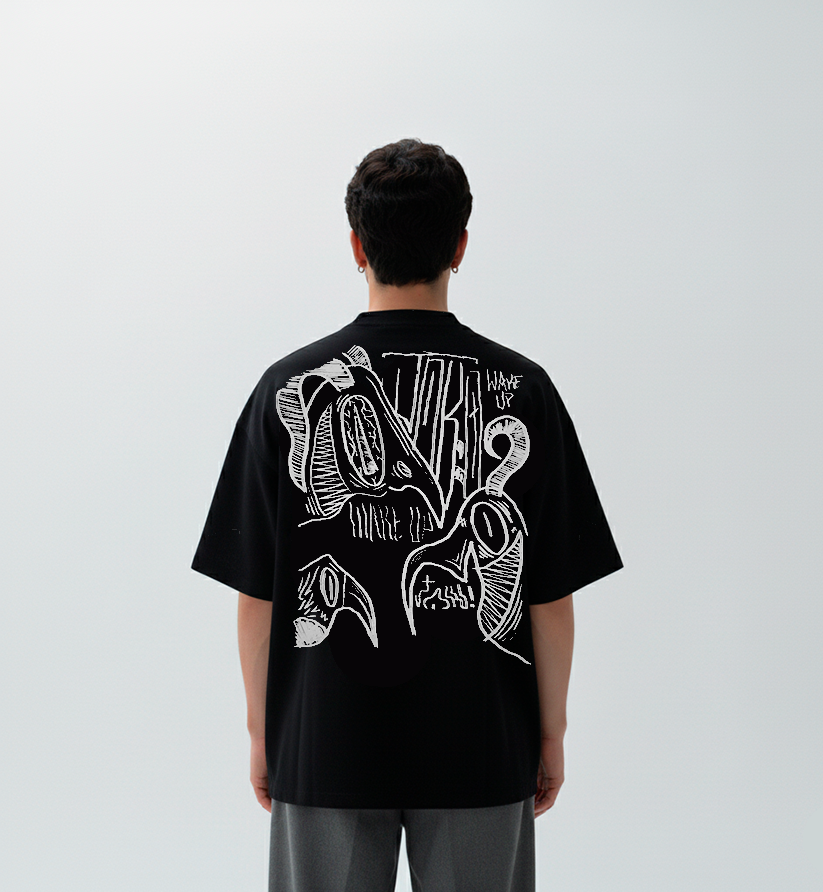 2 - DEVIL - CAMISETA PRETA